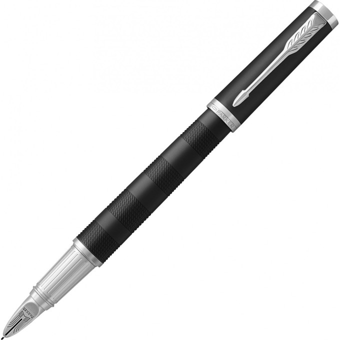 Ручка 5-й пишущий узел PARKER INGENUITY BLACK RUBBER CT, F 1931465